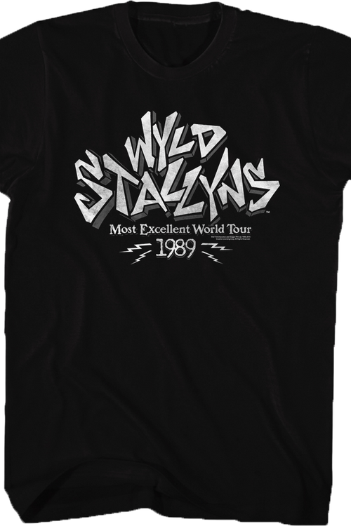 Wyld Stallyns Excellent Tour Shirt - main product image