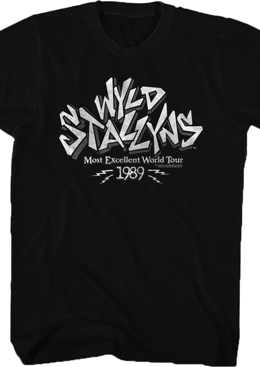 Wyld Stallyns Excellent Tour Shirt - main product image