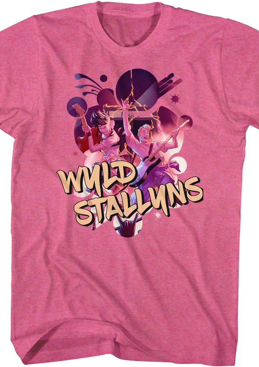 Wyld Stallyns Illustration Bill & Ted's Excellent Adventure T-Shirt - main product image