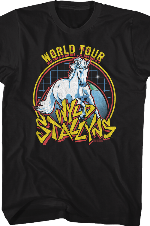 Wyld Stallyns World Tour Poster Bill and Ted T-Shirtmain product image