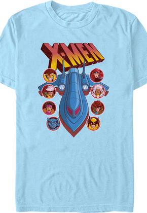 X-Men Blackbird Marvel Comics T-Shirt