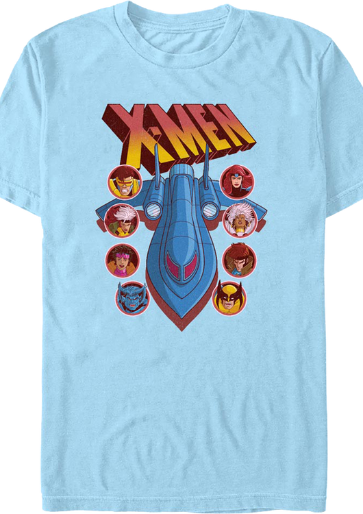 X-Men Blackbird Marvel Comics T-Shirt - main product image