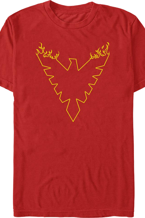 X-Men Dark Phoenix Logo Marvel Comics T-Shirtmain product image