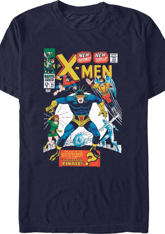 X-Men Fateful Finale Marvel Comics T-Shirt - main product image