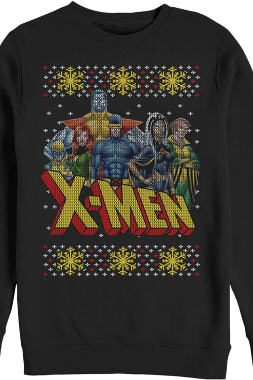 X-Men Faux Ugly Christmas Sweatermain product image
