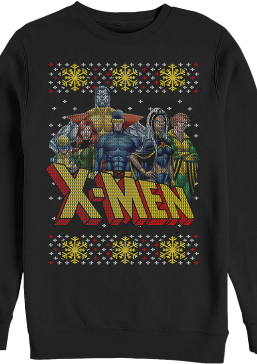 X-Men Faux Ugly Christmas Sweater - main product image