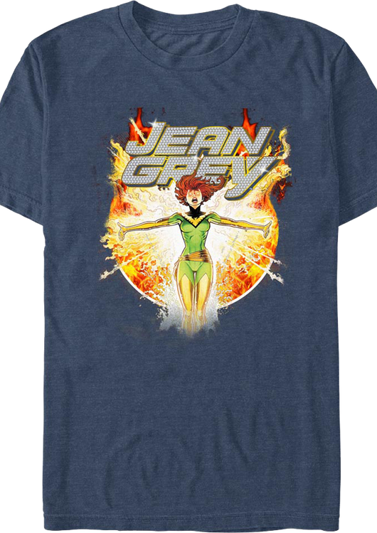 X-Men Jean Grey Marvel Comics T-Shirt - main product image