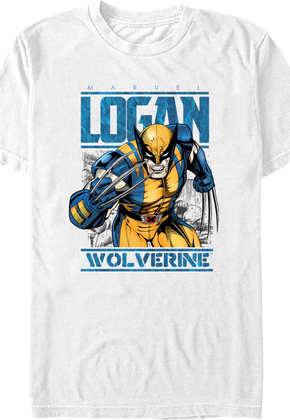 X-Men Logan Wolverine Marvel Comics T-Shirt