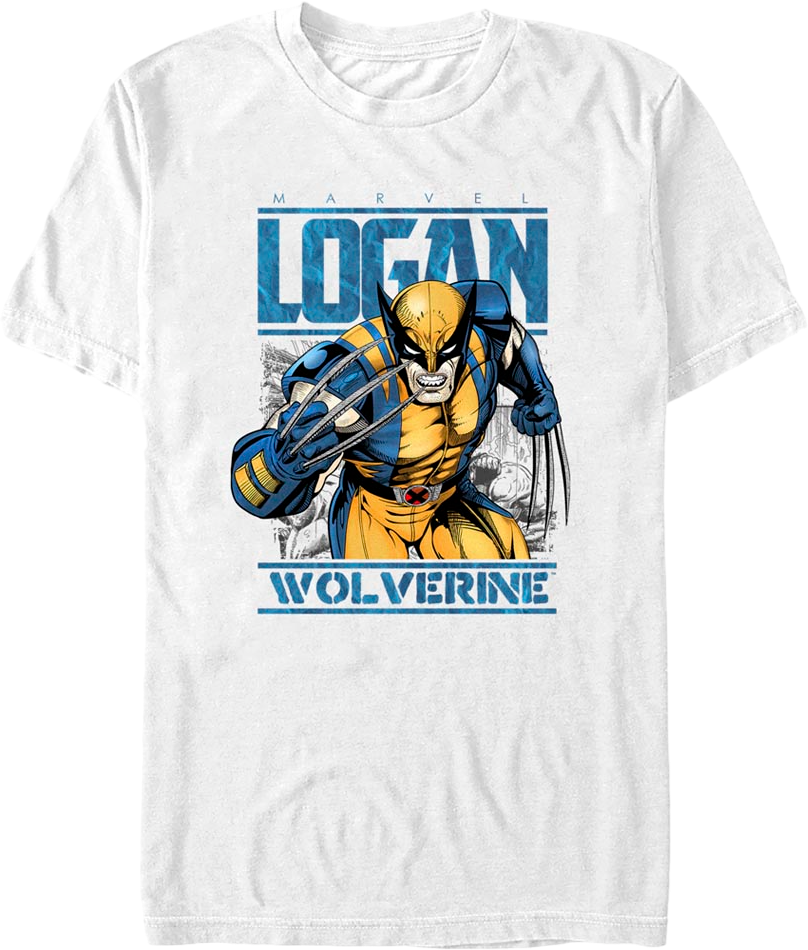 X-Men Logan Wolverine Marvel Comics T-Shirt