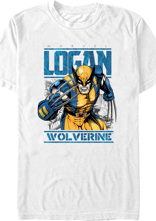X-Men Logan Wolverine Marvel Comics T-Shirt - main product image