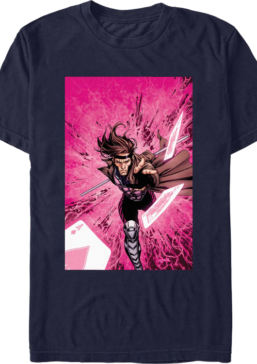 X-Men Origins Gambit Marvel Comics T-Shirt - main product image