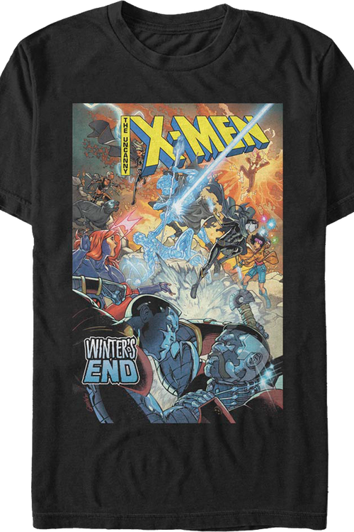 X-Men Winter's End Marvel Comics T-Shirt - main product image