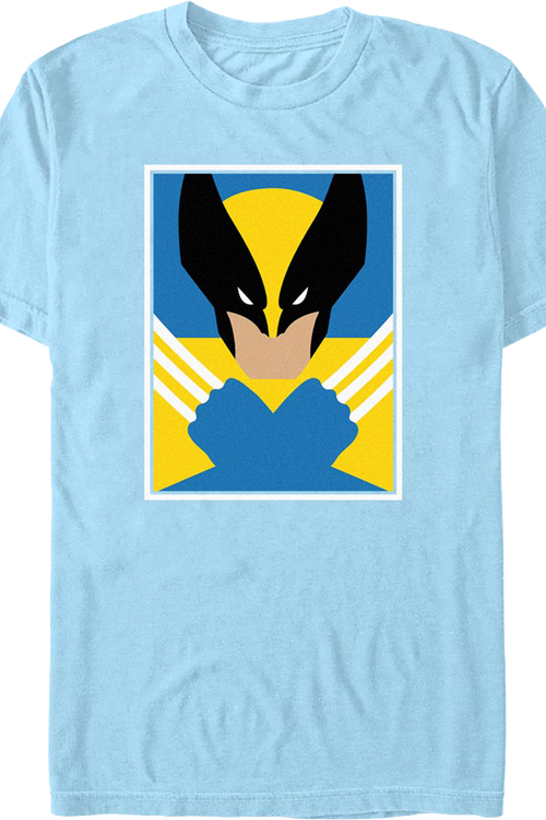 X-Men Wolverine Art Deco Marvel Comics T-Shirtmain product image