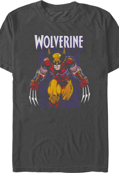 X-Men Wolverine Hero Stance Marvel Comics T-Shirt