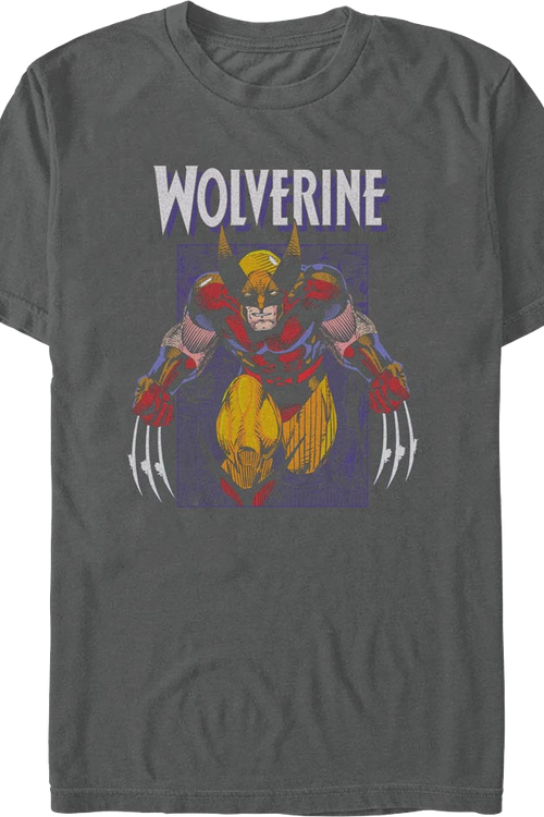 X-Men Wolverine Hero Stance Marvel Comics T-Shirtmain product image