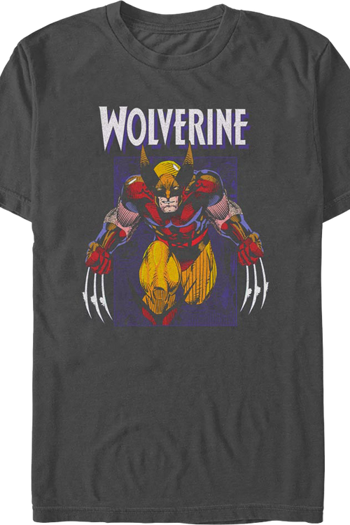 X-Men Wolverine Hero Stance Marvel Comics T-Shirtmain product image