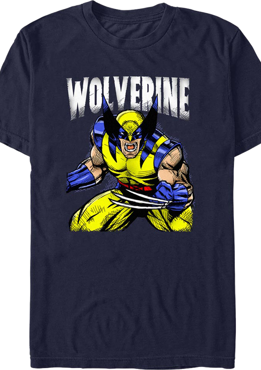 X-Men Wolverine Marvel Comics T-Shirt - main product image