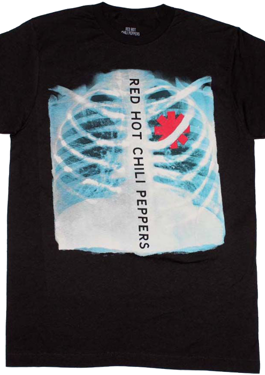 X-Ray Red Hot Chili Peppers T-Shirt - main product image
