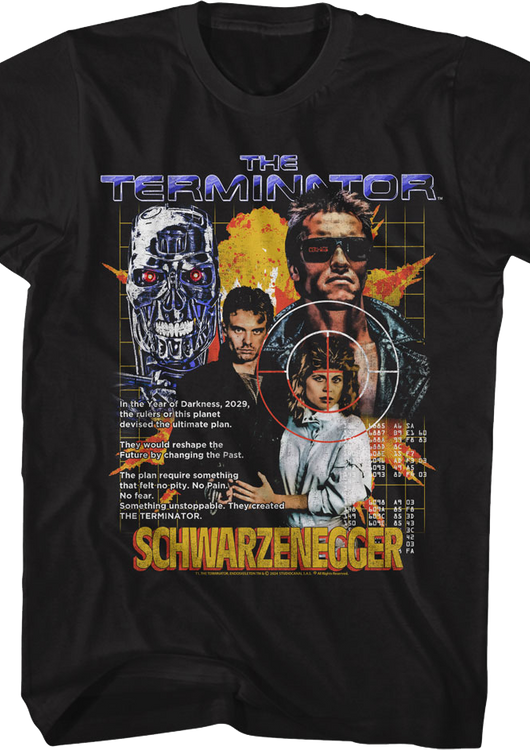 Year Of Darkness Terminator T-Shirt - main product image
