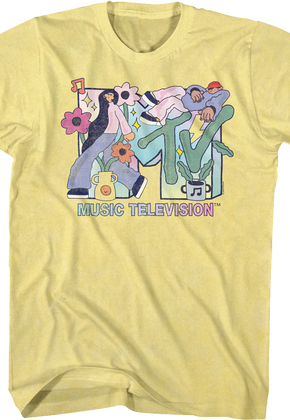 Yellow Logo MTV Shirt