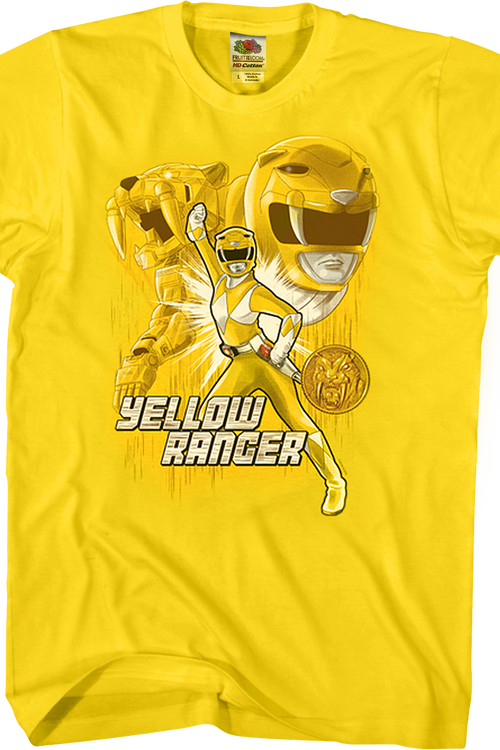 Yellow Ranger Mighty Morphin Power Rangers T-Shirtmain product image
