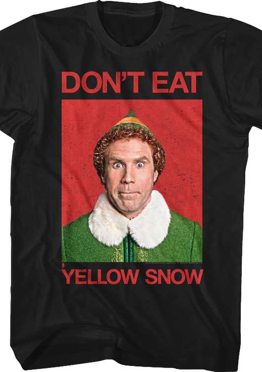 Yellow Snow Elf T-Shirt - main product image