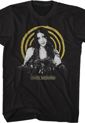 Yellow Spiral Alanis Morissette T-Shirt