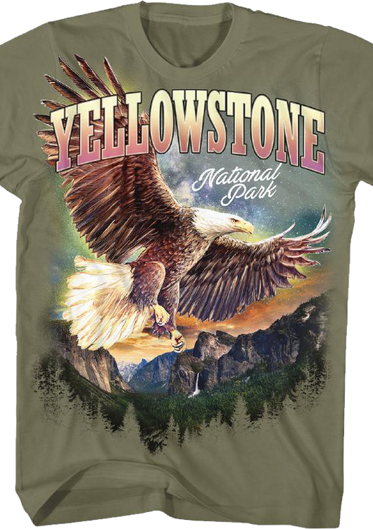 Yellowstone Eagle National Park Foundation T-Shirt - main product image