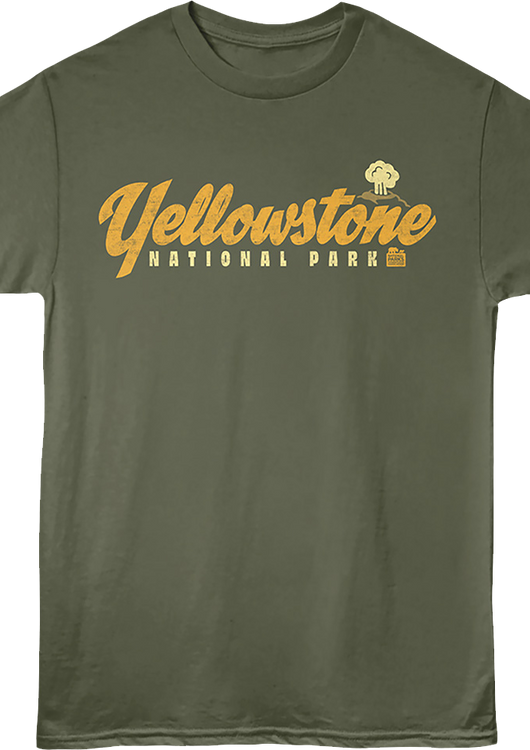Vintage Geyser Yellowstone National Park T-Shirt - main product image