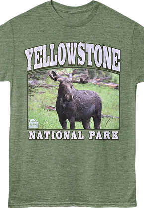 Moose Photo Yellowstone National Park T-Shirt