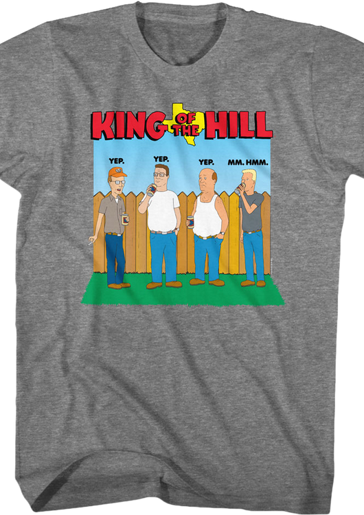 Yep Mm Hmm King of the Hill T-Shirt - main product image