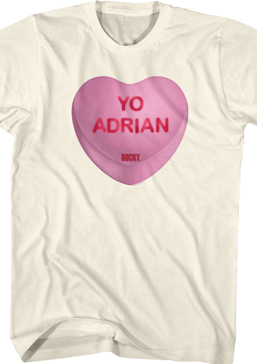 Yo Adrian Candy Heart Rocky T-Shirt - main product image