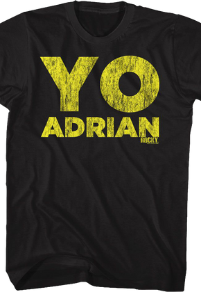 Vintage Yo Adrian Rocky T-Shirt