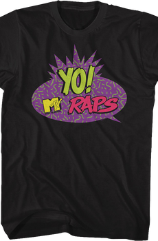 Yo MTV Raps Classic Logo MTV Shirt