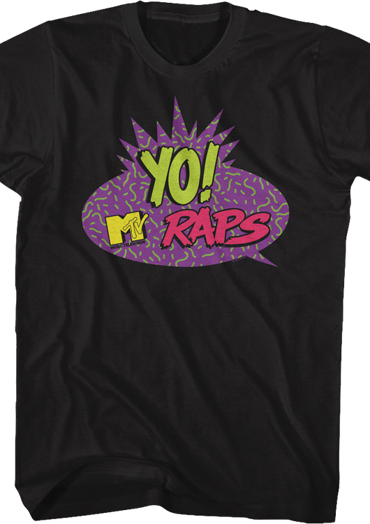 Yo MTV Raps Classic Logo MTV Shirt - main product image