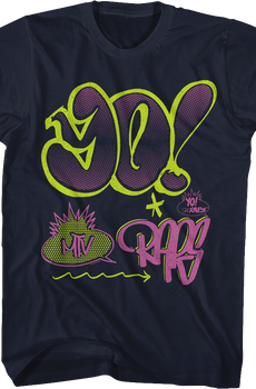 Yo! MTV Raps Graffiti MTV Shirt