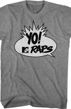 Yo! MTV Raps Vintage Logo MTV Shirt