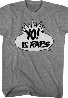 Yo! MTV Raps Vintage Logo MTV Shirt
