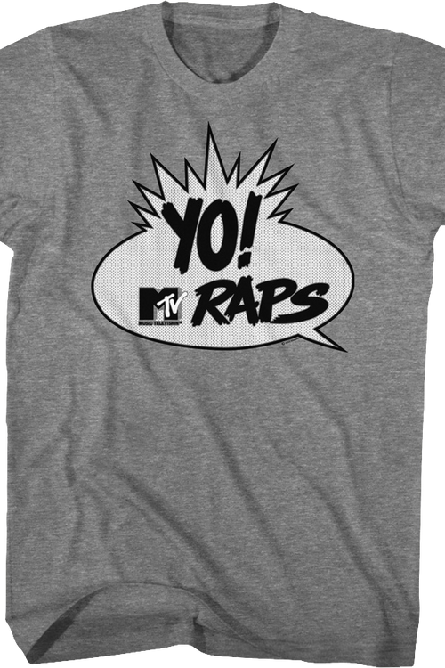 Yo! MTV Raps Vintage Logo MTV Shirt - main product image