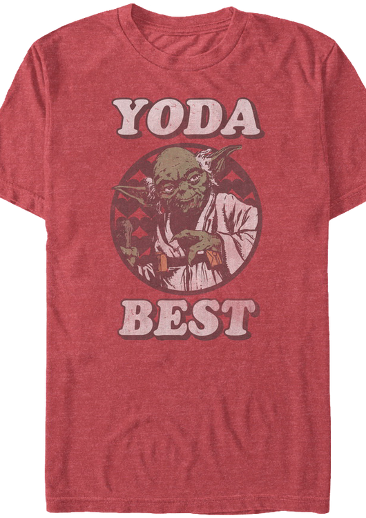 Yoda Best Star Wars T-Shirt - main product image