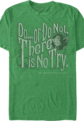 Yoda There Is No Try Star Wars T-Shirt