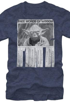 Yoda Words of Wisdom T-Shirt