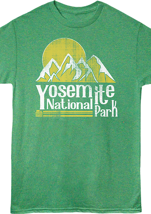 Retro Yosemite National Park T-Shirt - main product image