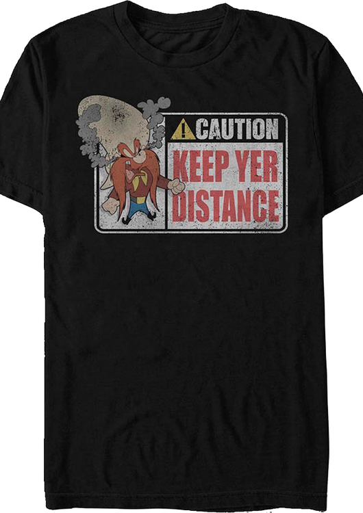 Yosemite Sam Keep Yer Distance Looney Tunes T-Shirt - main product image