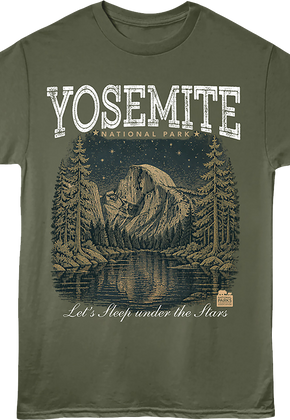 Sleep Under The Stars Yosemite National Park T-Shirt