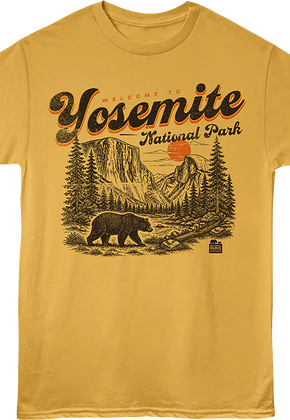 Bear Photo Yosemite National Park T-Shirt