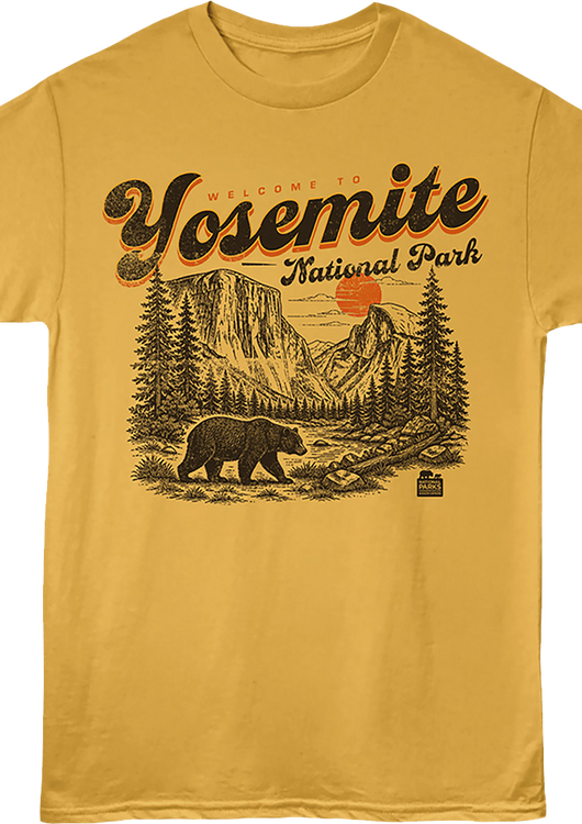 Bear Photo Yosemite National Park T-Shirt - main product image