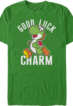 Yoshi Good Luck Charm Super Mario Bros. T-Shirt