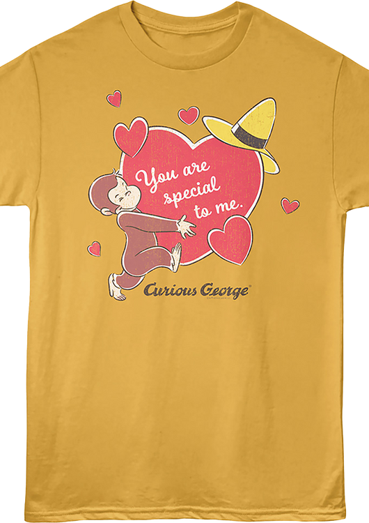 You Are Special To Me Curious George T-Shirt - main product image