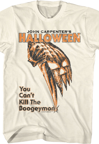 You Can't Kill The Boogeyman Movie Poster Halloween T-Shirt